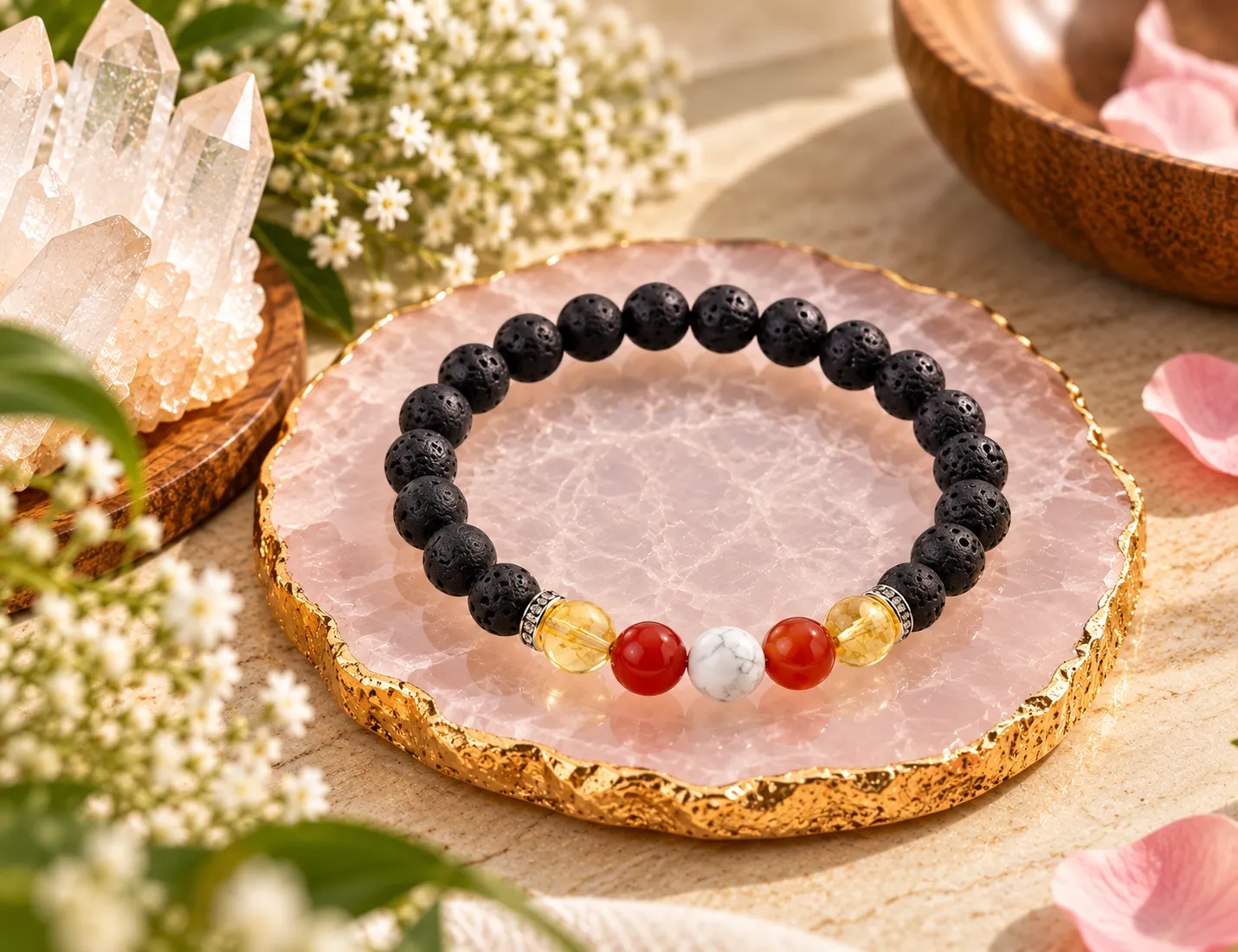 PCOS/PCOD Bracelet for Balance, Wellness & Positive Energy