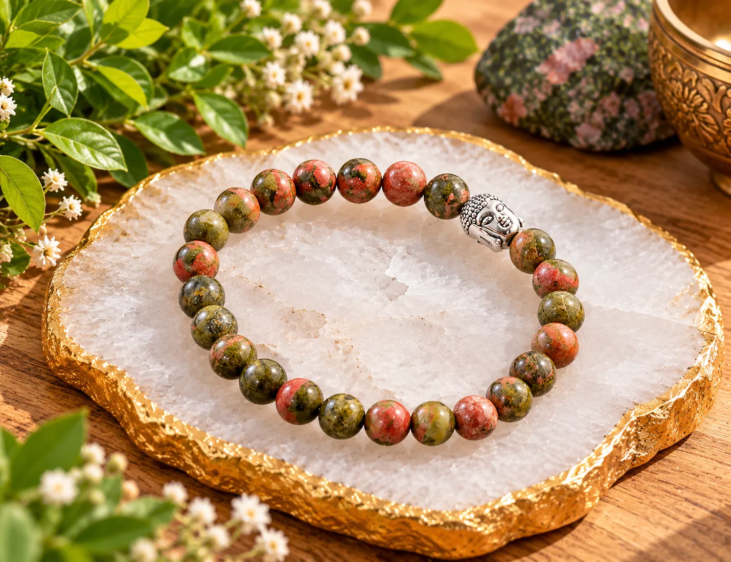 Unakite for Emotional Balance, Personal Growth & Inner Harmony