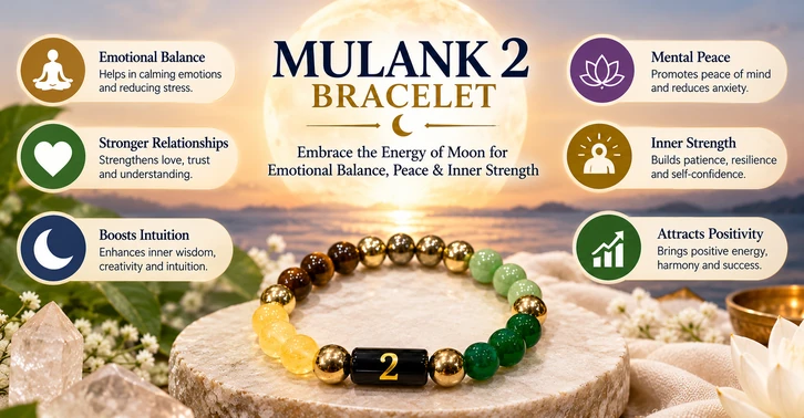 Energized bracelet on wooden surface