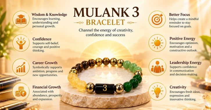 Energized bracelet on wooden surface